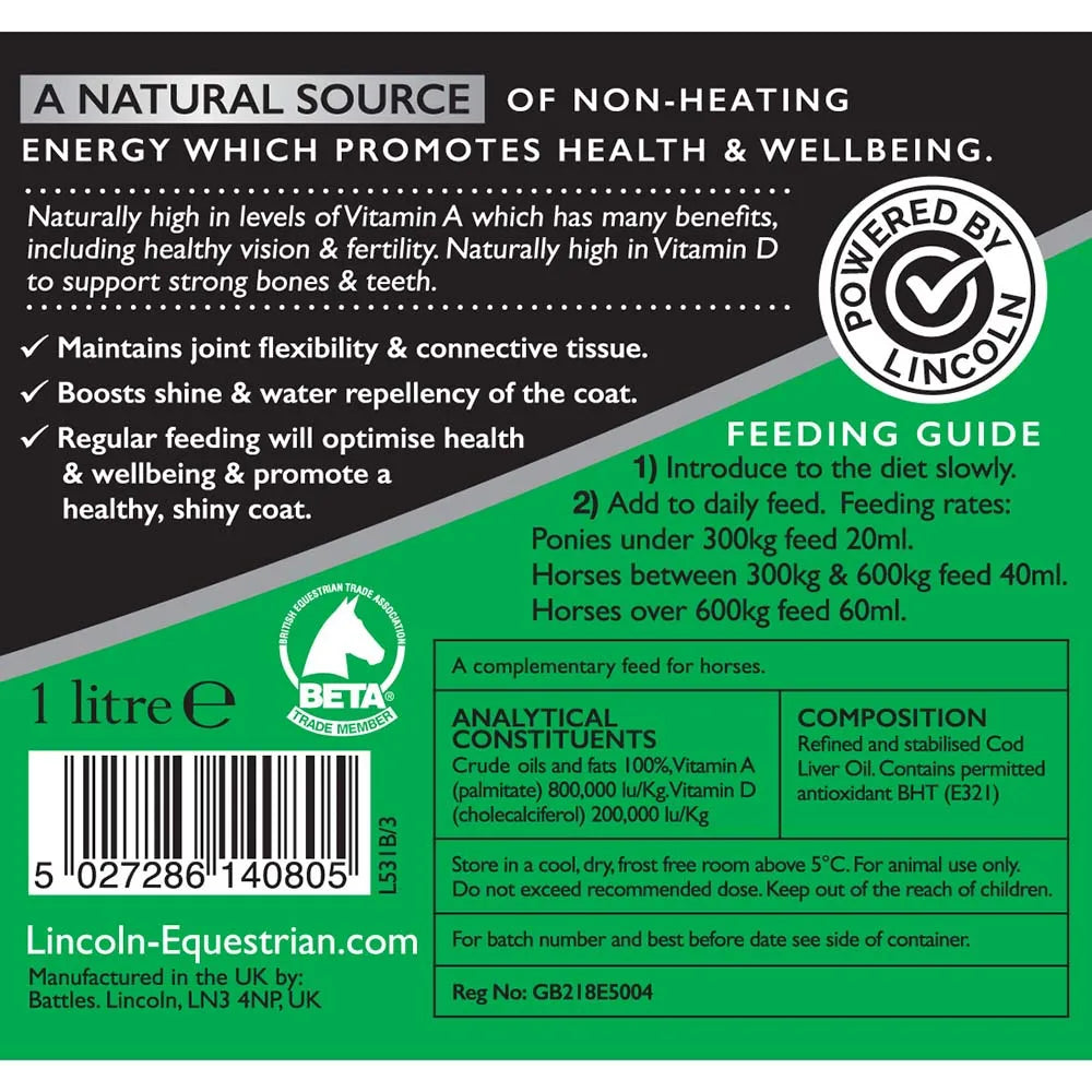 Lincoln Cod Liver Oil