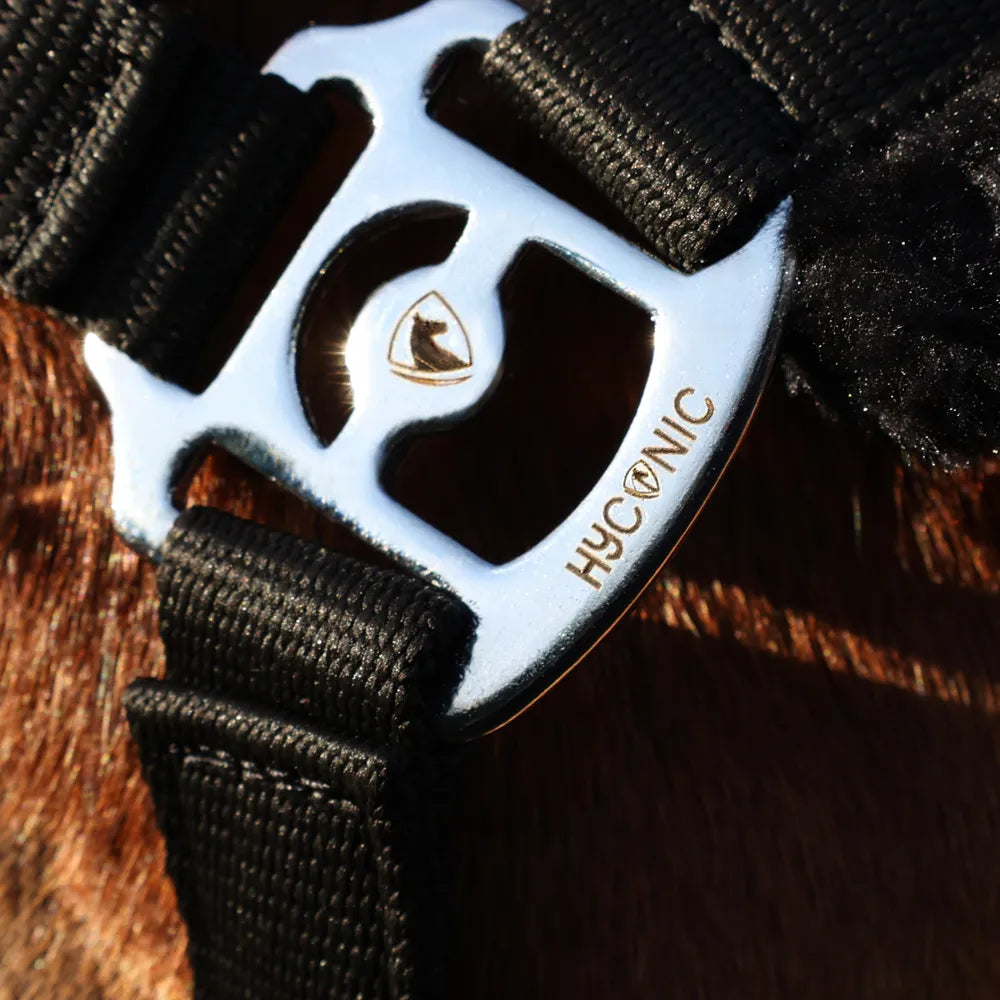 HyConic Faux Fur Head Collar and Lead Rope Set
