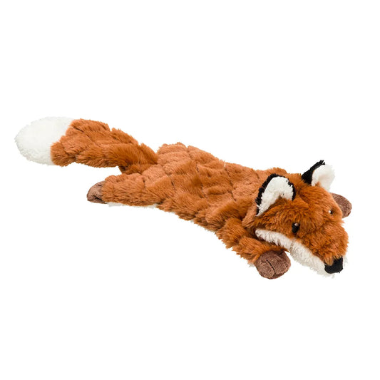 House of Paws Stuffing Free Dog Toy- Fox