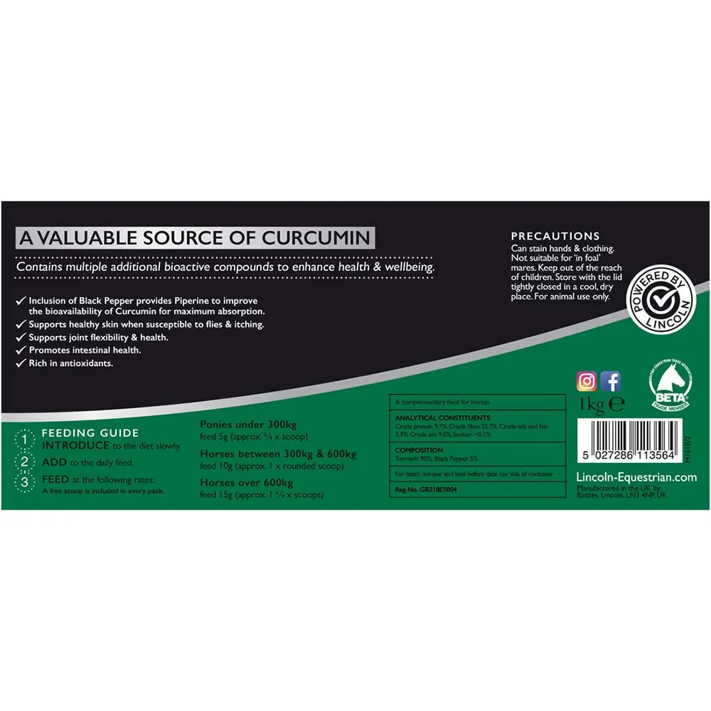 Lincoln Turmeric Gold