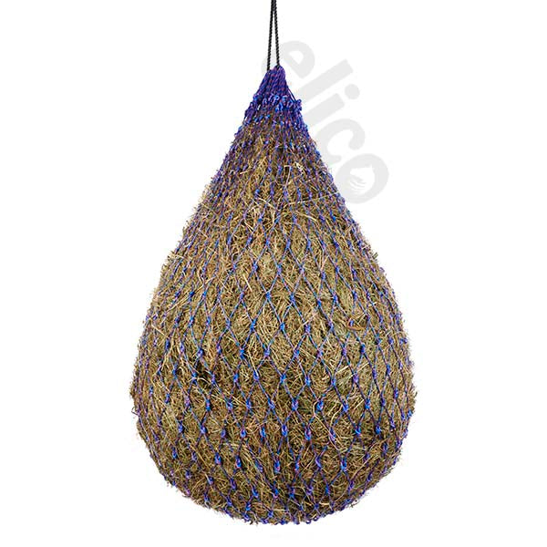 Elico 115cm Polperro Hay/Haylage Net (Cerise/Royal)