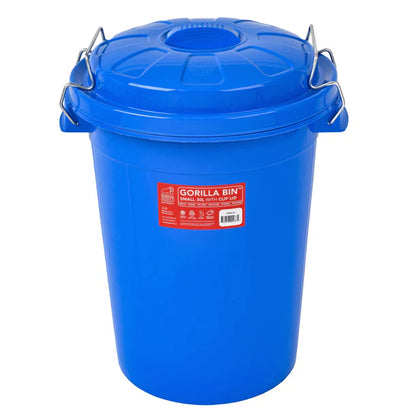 Gorilla Bin 30L Bin With Clip Lid
