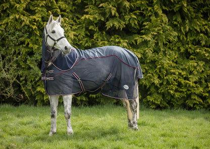 Rhinegold 'MOMBASA' Showerproof Topline Fly Rug with detachable Neck Cover & Belly Guard