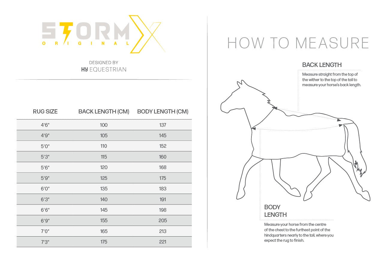 StormX Original "Competition Ready" Combi Fly Rug