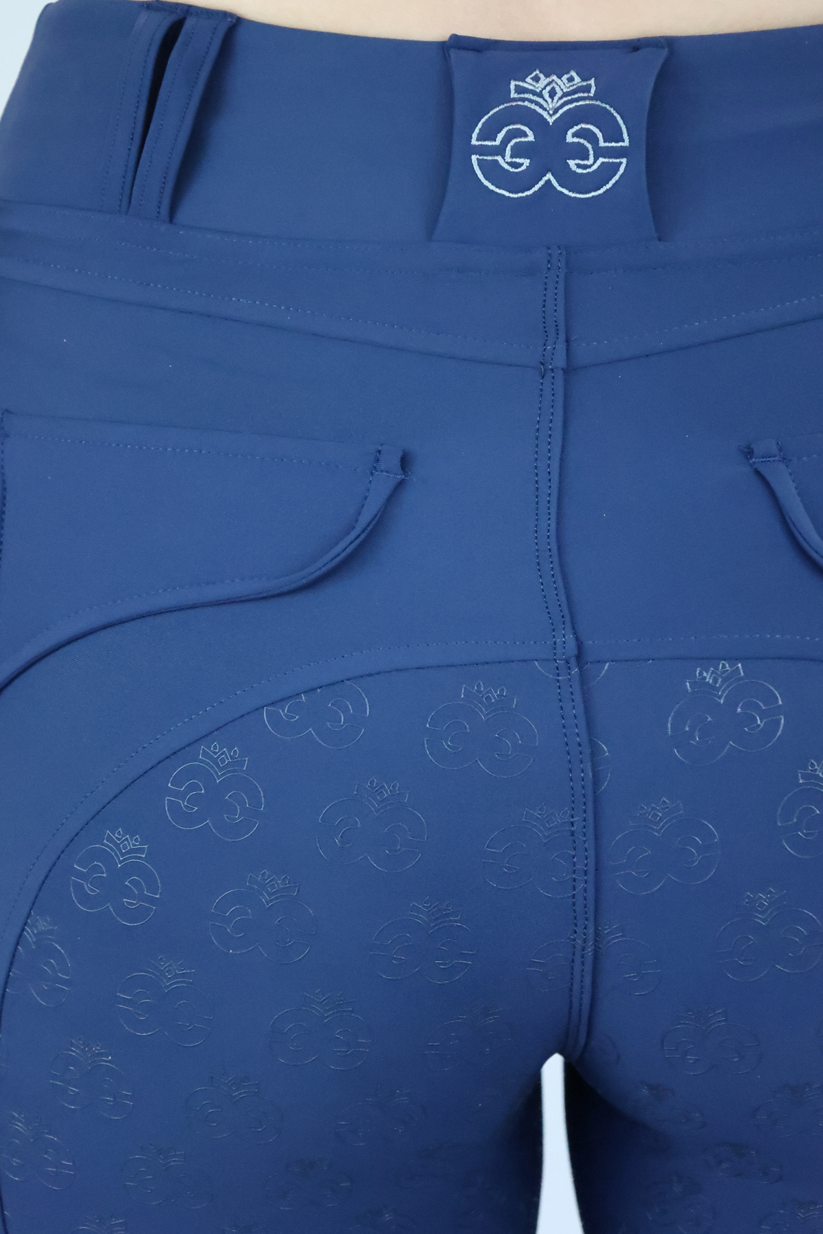 EQUEENE Performance Riding Breeches - Navy