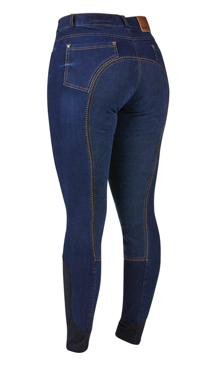 Dublin Shona Full Suede Seat Denim Breeches