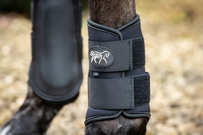 Swish Double Locking Brushing Boots - Black