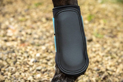 Swish Double Locking Brushing Boots - Blue