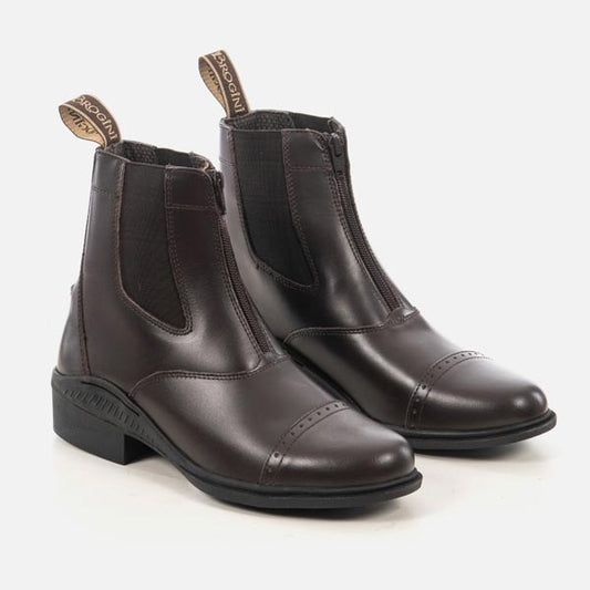 Brogini Tivoli Zipped Boots- Brown