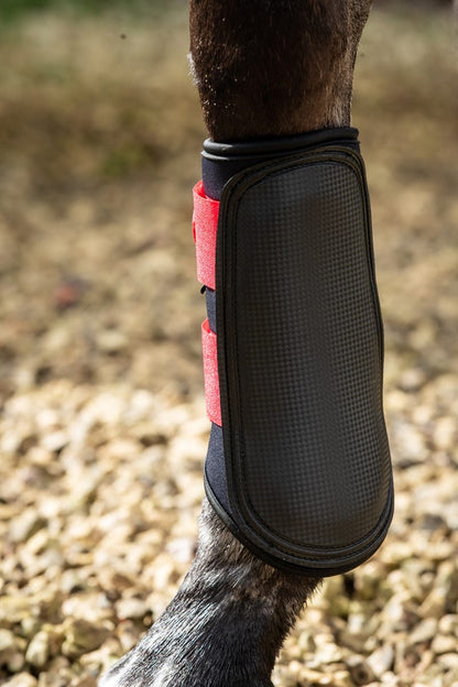 Swish Double Locking Brushing Boots - Red