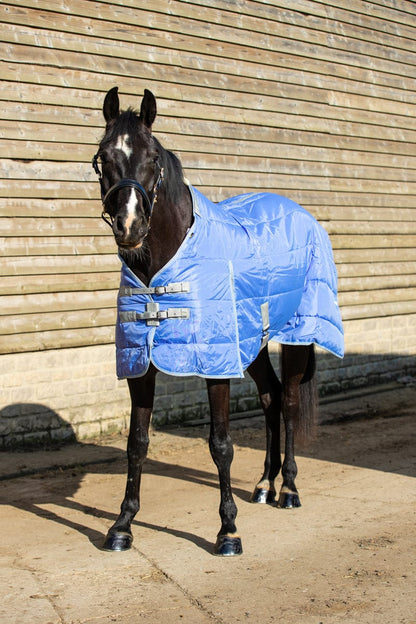 Swish 50g Stable Rug with Detachable Neck - Cornflower