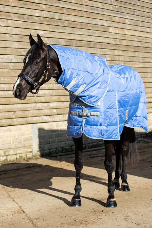Swish 200g Stable Rug With Detachable Neck - Cornflower