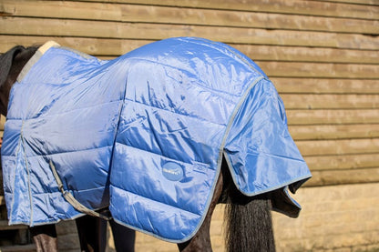 Swish 100g Stable Rug With Detachable Neck - Cornflower