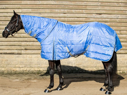 Swish 100g Stable Rug With Detachable Neck - Cornflower