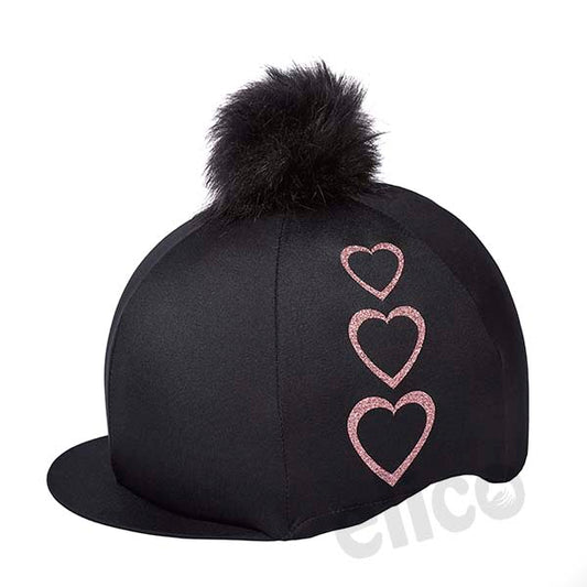 Capz Cover: Three Hearts Black