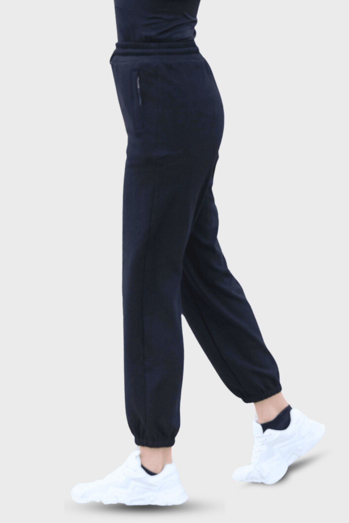 EQUEENE Lola Polar Sweatpants - Black