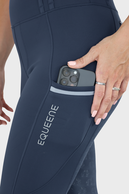 EQUEENE Pro Winter Breeches - Navy