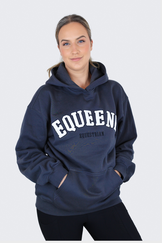 Ellie Oversized Hoodie - Navy