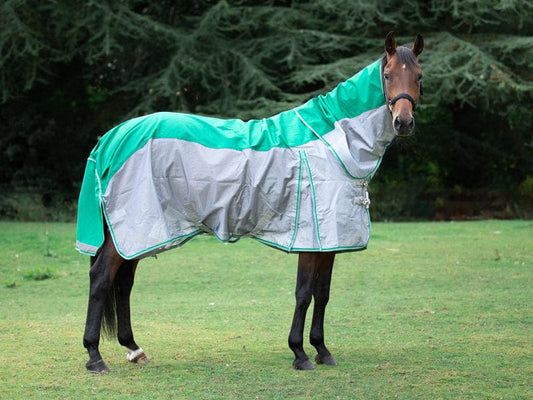 Swish Fly Turnout Combination Rug (MESH) - Green