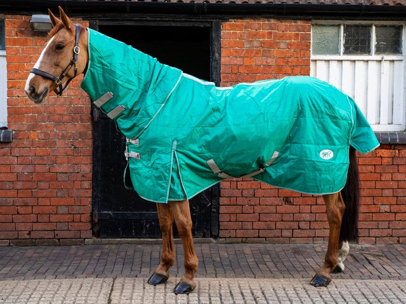 Swish 50g Stable Rug With Detachable Neck - Green