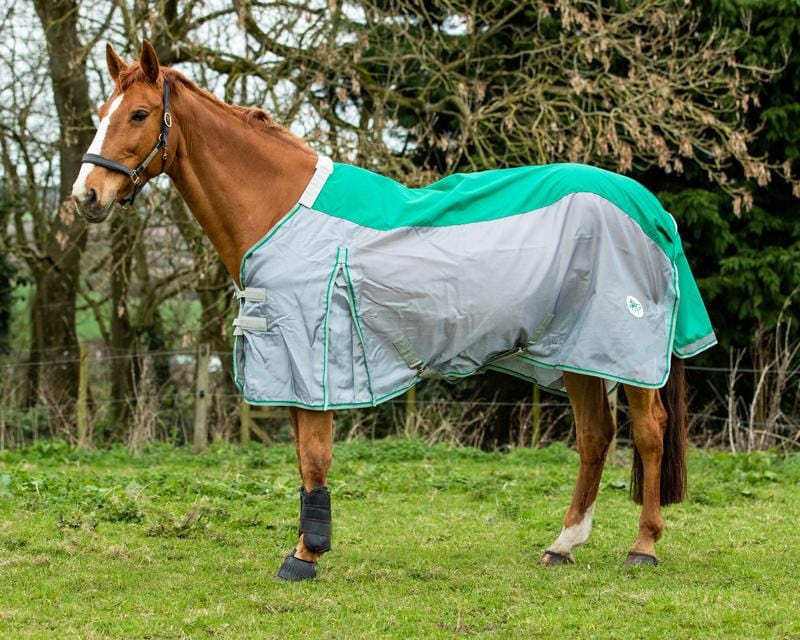Swish Fly Turnout Combination Rug (MESH) - Green