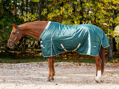 Swish 100g Stable Rug With Detachable Neck - Hunter Green