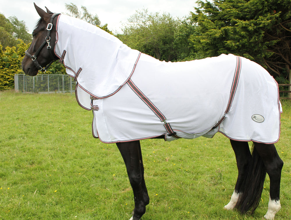 Rhinegold Kenya Mesh Fly Rug with Detachable Neck & Belly Guard