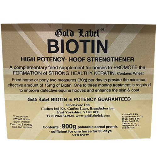 Gold Label Biotin/ Biotin Plus 900g