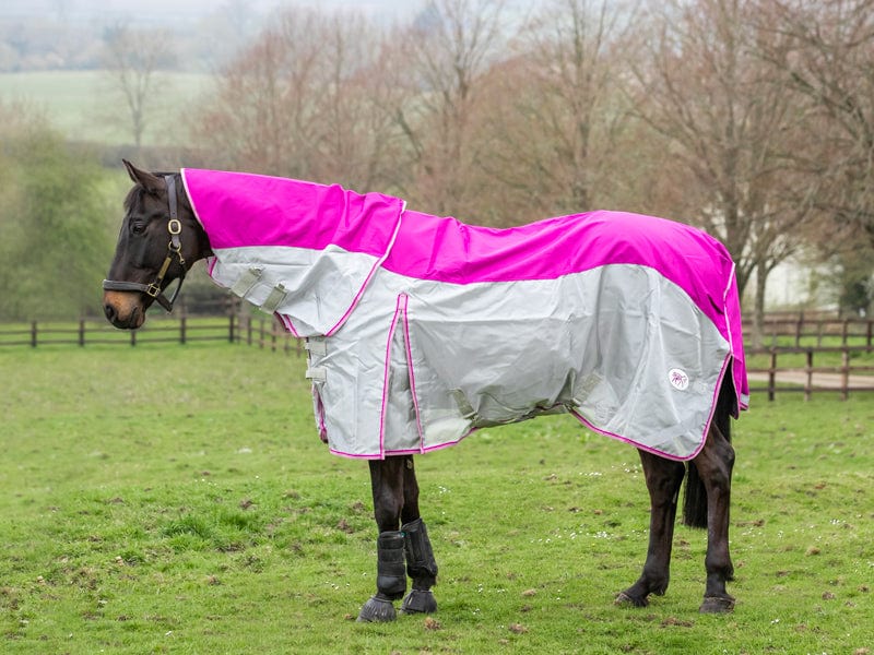 Swish Fly Turnout Combination Rug - Mulberry