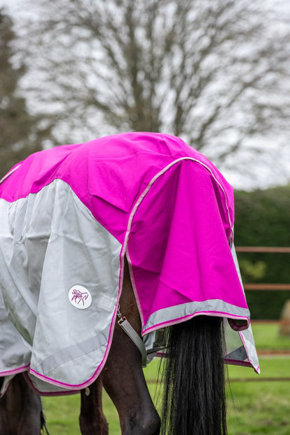 Swish Fly Turnout Combination Rug - Mulberry