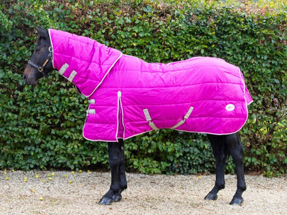 Swish 200g Stable Rug With Detachable Neck - Mulberry