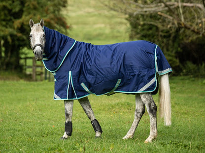 Swish 450g Ultimate Heavyweight Turnout Rug With Detachable Neck - Navy