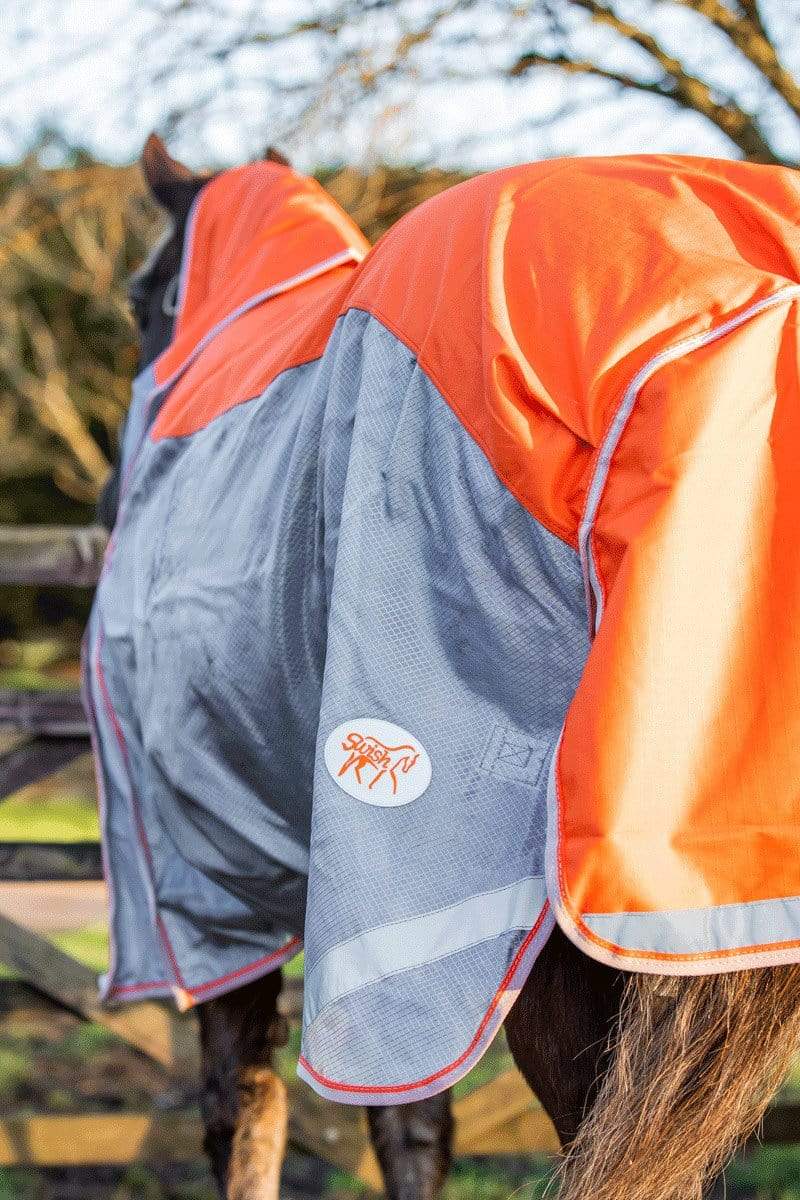 Swish Fly Turnout Combination Rug - Orange