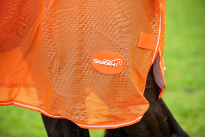 Swish Mesh Fly Rug - Orange