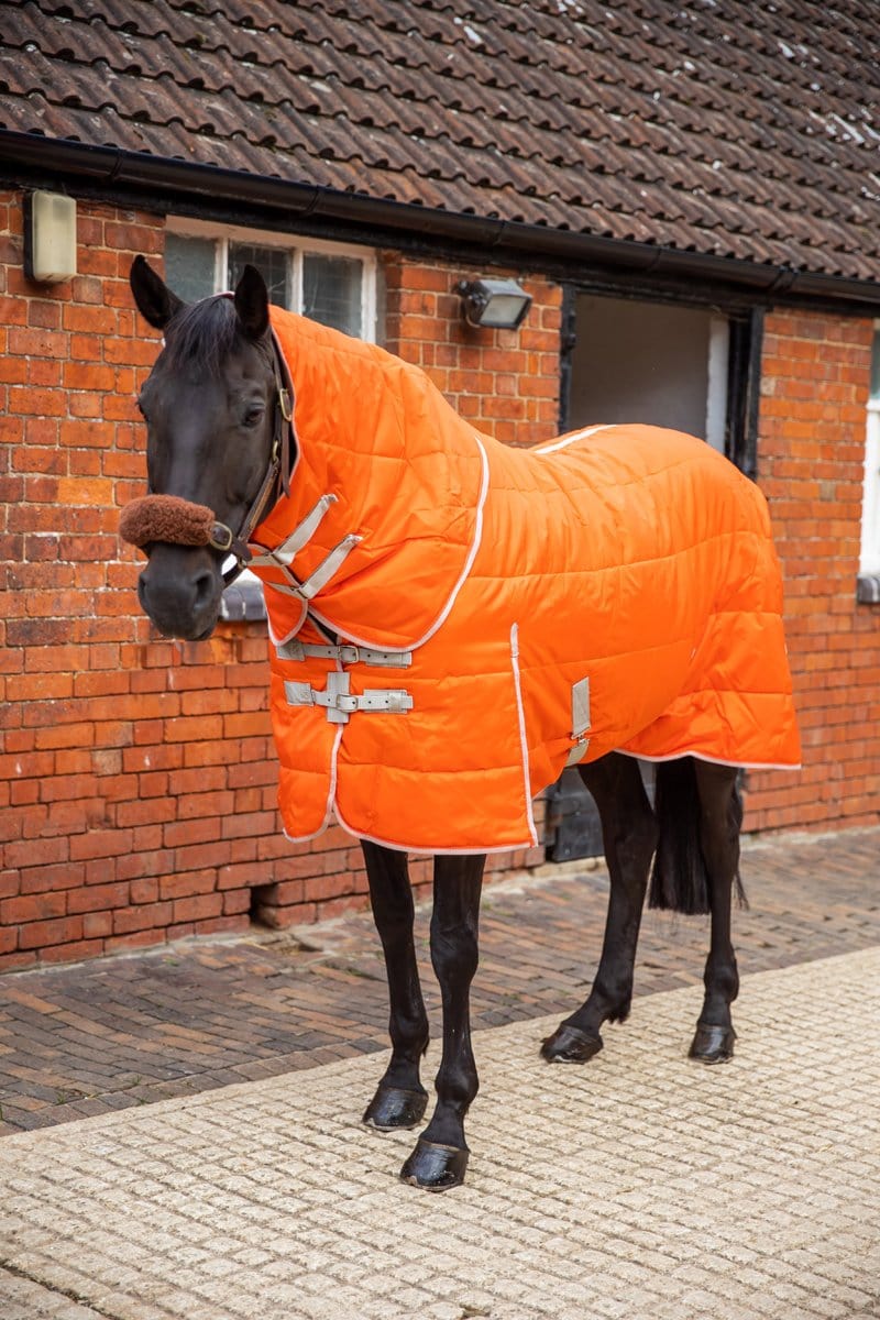 Swish 50g Stable Rug With Detachable Neck - Orange