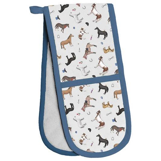 Elico Oven Gloves- Horses