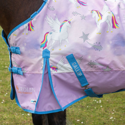 TROJAN LIMITED EDITION  'Pegacorn' Lightweight 0g Duraproof Turnout