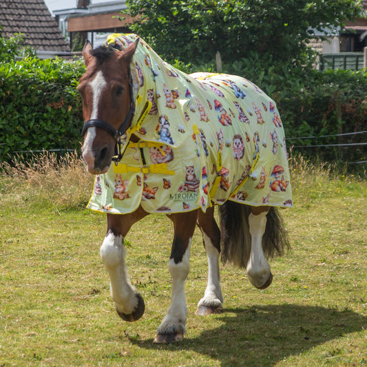 TROJAN LIMITED EDITION  'Country Cuties' Combo Fly Rug