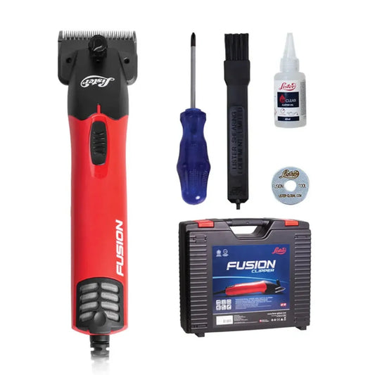 Lister Fusion Equine Clippers- Red