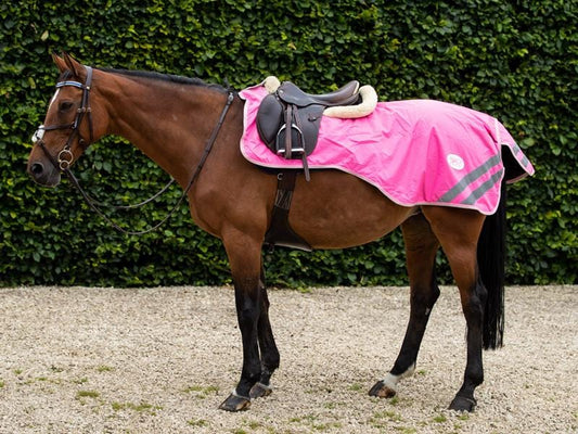 Swish Waterproof Exercise Sheet - High Vis Pink