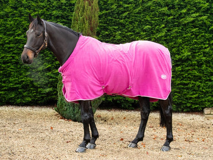 Swish Fleece Horse Rug - Mulberry
