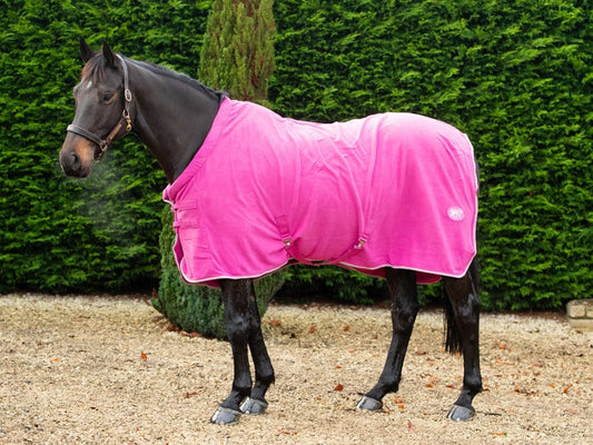 Swish Fleece Horse Rug - Mulberry