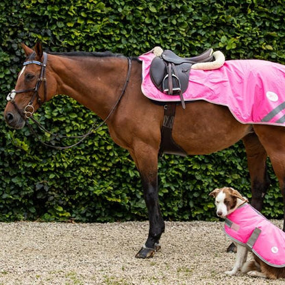 Swish Waterproof Exercise Sheet - High Vis Pink