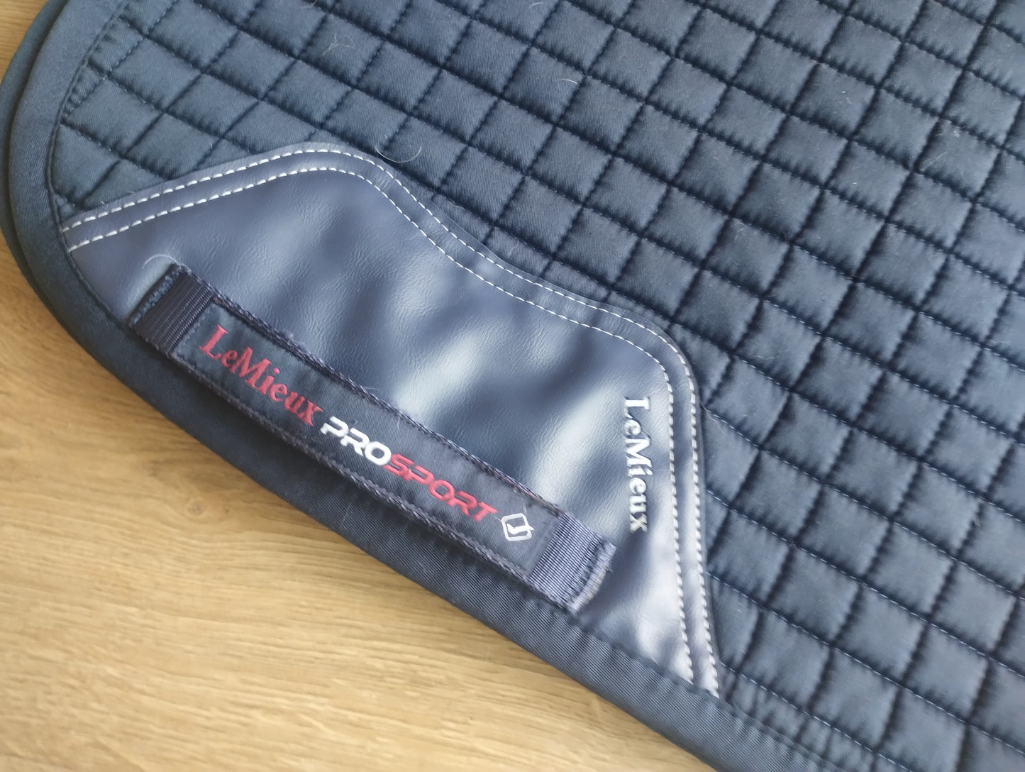 Large Lemieux Navy Saddle pad