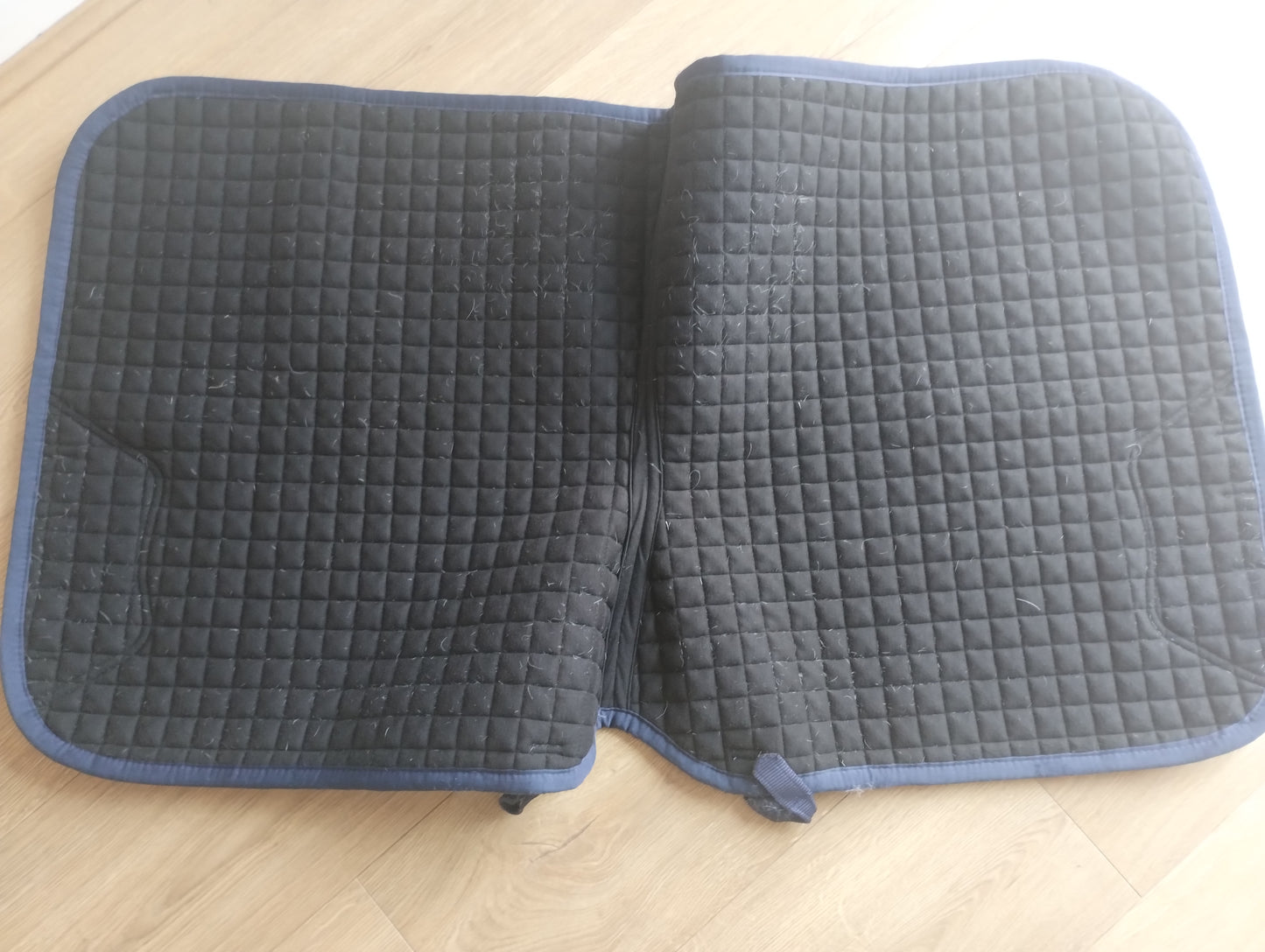 Large Lemieux Navy Saddle pad