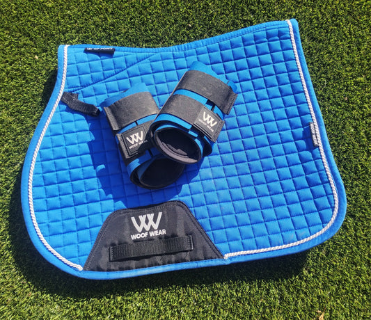 Woof Wear Pony Saddle pad and Boots set