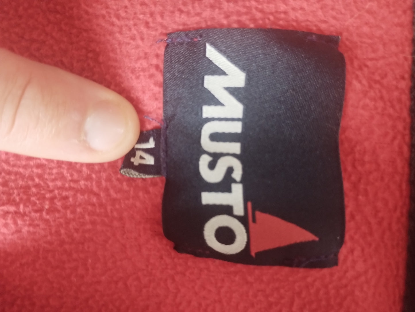 Size 14 Ladies Musto polartec fleece