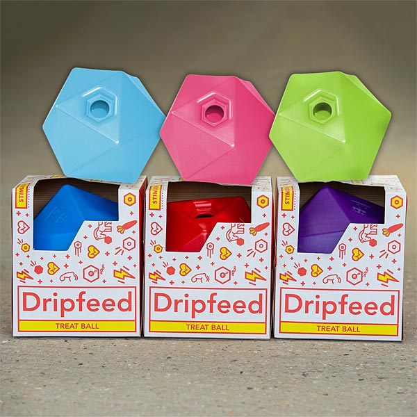 Red Gorilla Drip Feed Treat Ball- Various Colours