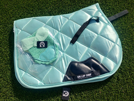 Pony/Cob Saddle pad and fly hood set