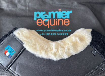 Premier Equine Marino lambskin over reach boots